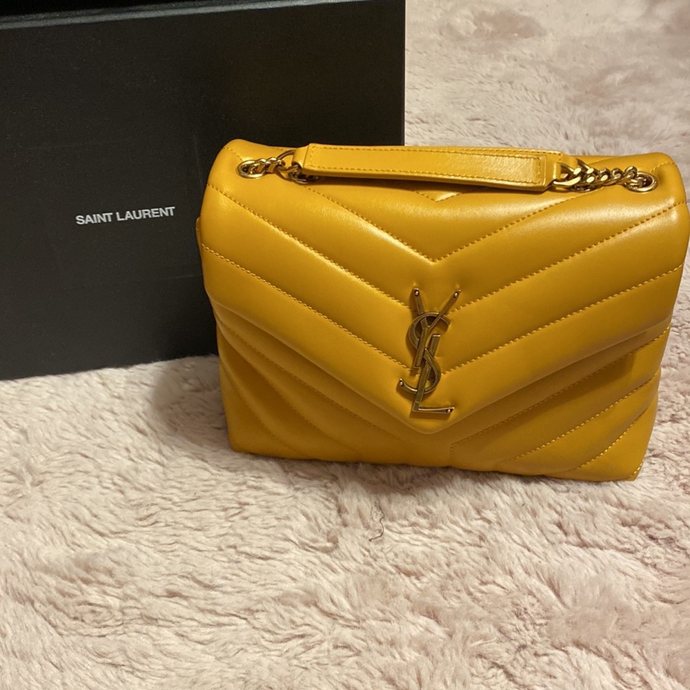 YSL Saint Laurent loulou small authentic